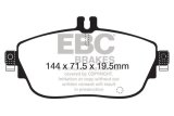 EBC 13+ Mercedes-Benz CLA250 2.0 Turbo Yellowstuff Front Brake Pads thumbnail 7