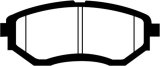 EBC 13+ Subaru Forester 2.0 Turbo Greenstuff Front Brake Pads thumbnail 5