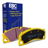 EBC 13-15 Porsche 911 (991) (Cast Iron Rotor only) 3.8 GT3 Yellowstuff Front Brake Pads thumbnail 1