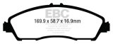 EBC 14+ Acura MDX 3.5 Greenstuff Front Brake Pads thumbnail 5