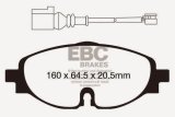 EBC 15-19 Volkswagen GTI (Mk7) Redstuff Front Brake Pads thumbnail 4