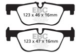 EBC 14+ BMW 228 Coupe 2.0 Turbo ATE calipers Redstuff Rear Brake Pads thumbnail 6