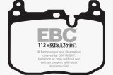EBC 14+ BMW 228 Coupe 2.0 Turbo Brembo calipers Greenstuff Front Brake Pads thumbnail 6