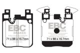 EBC 14+ BMW 228 Coupe 2.0 Turbo Brembo calipers Ultimax2 Rear Brake Pads thumbnail 5