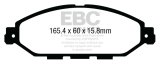 EBC 14+ Infiniti QX60 3.5 Greenstuff Front Brake Pads thumbnail 3