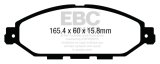 EBC 14+ Infiniti QX60 3.5 Greenstuff Front Brake Pads thumbnail 5