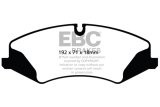EBC 14+ Land Rover LR4 3.0 Supercharged Greenstuff Front Brake Pads thumbnail 1
