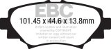 EBC 14+ Mazda 3 2.0 (Japan Build) Greenstuff Rear Brake Pads thumbnail 5