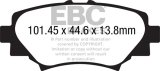 EBC 14+ Mazda 3 2.0 (Japan Build) Greenstuff Rear Brake Pads thumbnail 6