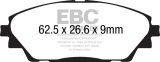 EBC 14+ Mazda 3 2.0 (Japan Build) Yellowstuff Front Brake Pads thumbnail 6