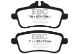 EBC 14+ Mercedes-Benz CLA45 AMG 2.0 Turbo Yellowstuff Rear Brake Pads thumbnail 4