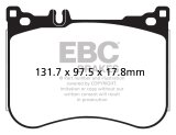 EBC 14+ Mercedes-Benz S550 4.7 Twin Turbo AMG Sport Pkg Yellowstuff Front Brake Pads thumbnail 4