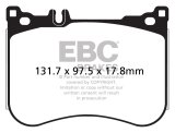 EBC 14+ Mercedes-Benz S550 4.7 Twin Turbo AMG Sport Pkg Yellowstuff Front Brake Pads thumbnail 5