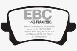 EBC 15+ Audi Q3 2.0 Turbo Greenstuff Rear Brake Pads thumbnail 5
