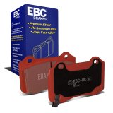 EBC 15+ Cadillac CTS 3.6 Twin Turbo Redstuff Rear Brake Pads thumbnail 2