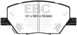 EBC 15+ Fiat 500X 1.4 Turbo Ultimax2 Front Brake Pads thumbnail 5