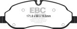 EBC 15+ Ford Transit 2.2 TD Ultimax2 Front Brake Pads thumbnail 3
