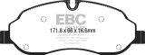 EBC 15+ Ford Transit 2.2 TD Ultimax2 Front Brake Pads thumbnail 5