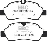 EBC 15+ Ford Transit 2.2 TD Ultimax2 Rear Brake Pads thumbnail 2