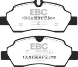 EBC 15+ Ford Transit 2.2 TD Ultimax2 Rear Brake Pads thumbnail 3