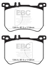 EBC 15+ Mercedes-Benz SL400 3.0 Twin Turbo Redstuff Front Brake Pads thumbnail 6