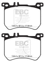 EBC 15+ Mercedes-Benz SL400 3.0 Twin Turbo Yellowstuff Front Brake Pads thumbnail 2