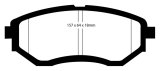 EBC 15-21 Subaru WRX 2.5L (Excl 2022 Models) Bluestuff Front Brake Pads thumbnail 1