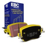 EBC 15-21 Volkswagen GTi 2.0 Turbo Yellowstuff Rear Brake Pads thumbnail 1