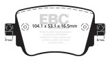 EBC 15-21 Volkswagen GTi 2.0 Turbo Yellowstuff Rear Brake Pads thumbnail 7