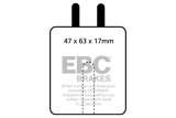 EBC 59-65 Aston Martin DB4 3.7 Vantage Greenstuff Front Brake Pads thumbnail 7
