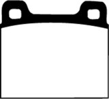 EBC 73-77 Porsche 911 2.7L Redstuff Front/Rear Brake Pads thumbnail 3