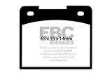 EBC 66-68 Volvo 140 1.8 Greenstuff Rear Brake Pads thumbnail 7