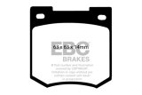 EBC 67-68 Sunbeam Tiger 4.7 Redstuff Front Brake Pads thumbnail 5