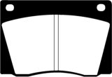 EBC 67-74 Ac 428 7.0 Redstuff Front Brake Pads thumbnail 3