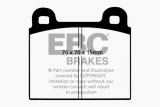 EBC 69-75 Ferrari 246 Dino 2.4 Yellowstuff Front Brake Pads thumbnail 7