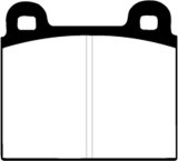 EBC 70-75 Alfa Romeo Montreal 2.6 Redstuff Front Brake Pads thumbnail 3