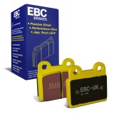 EBC 71-79 Volkswagen Beetle 1.3 (1300) Yellowstuff Front Brake Pads thumbnail 2
