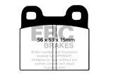 EBC 71-79 Volkswagen Beetle 1.3 (1300) Yellowstuff Front Brake Pads thumbnail 6