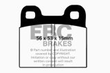 EBC 71-79 Volkswagen Beetle 1.3 (1300) Yellowstuff Front Brake Pads thumbnail 7