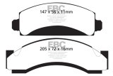 EBC 74-80 Chevrolet C30 (JB8) Yellowstuff Front Brake Pads thumbnail 7