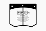 EBC 75-86 Ac 3000 3.0 Greenstuff Front Brake Pads thumbnail 4