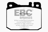 EBC 76-79 Mercedes-Benz 230 Redstuff Front Brake Pads thumbnail 6