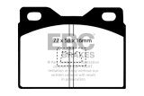 EBC 76-85 Porsche 924 2.0 Yellowstuff Front Brake Pads thumbnail 6