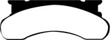 EBC 77-91 Ford Econoline E250 4.6 Yellowstuff Front Brake Pads thumbnail 2