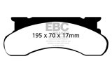 EBC 77-91 Ford Econoline E250 4.6 Yellowstuff Front Brake Pads thumbnail 5