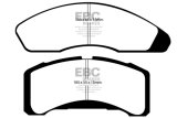 EBC 78-83 Ford Fairmont 2.3 Yellowstuff Front Brake Pads thumbnail 5