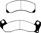 EBC 83-93 Ford Mustang 2.3 (Rear Rotors) Yellowstuff Front Brake Pads thumbnail 4