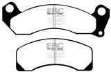 EBC 83-93 Ford Mustang 2.3 (Rear Rotors) Yellowstuff Front Brake Pads thumbnail 7