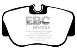 EBC 84-86 Mercedes-Benz 190/190E 2.3 Greenstuff Front Brake Pads thumbnail 2