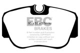 EBC 84-86 Mercedes-Benz 190/190E 2.3 Greenstuff Front Brake Pads thumbnail 4